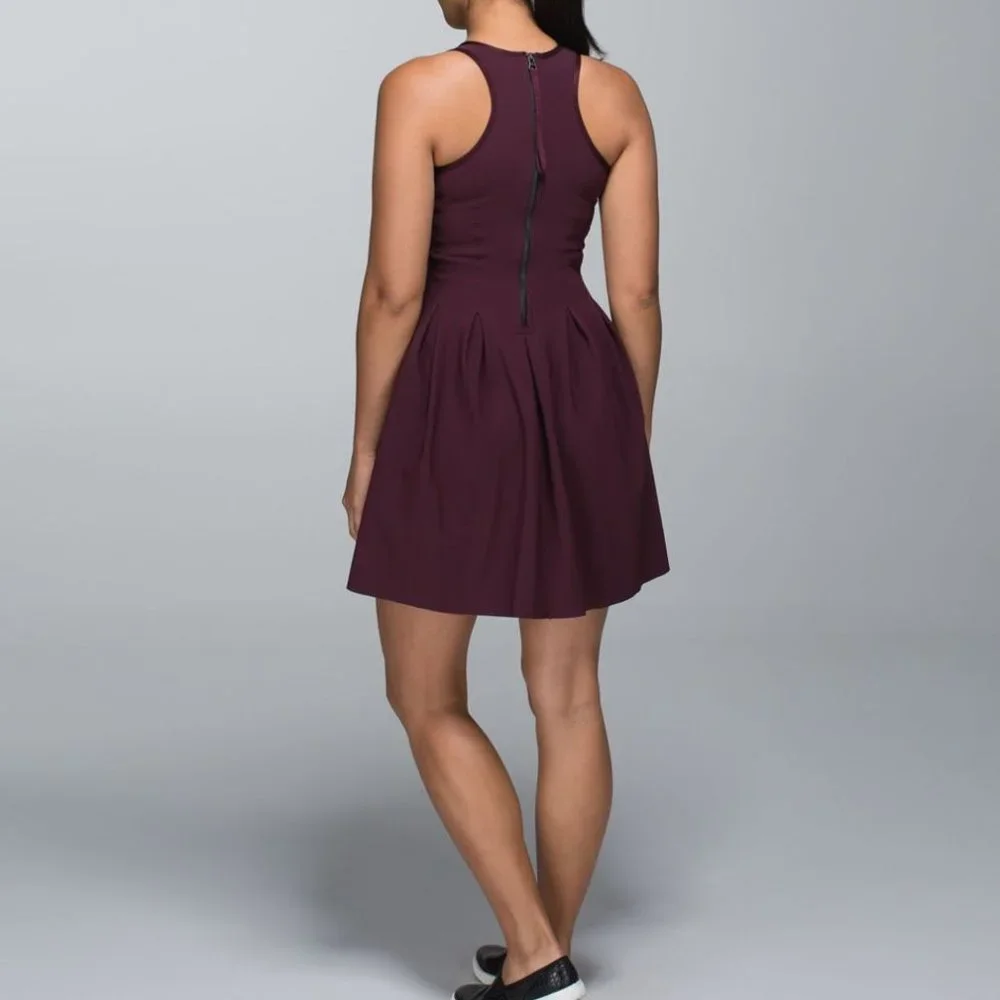 Lululemon Here To There Dress- Bordeaux Drama Size 2/4